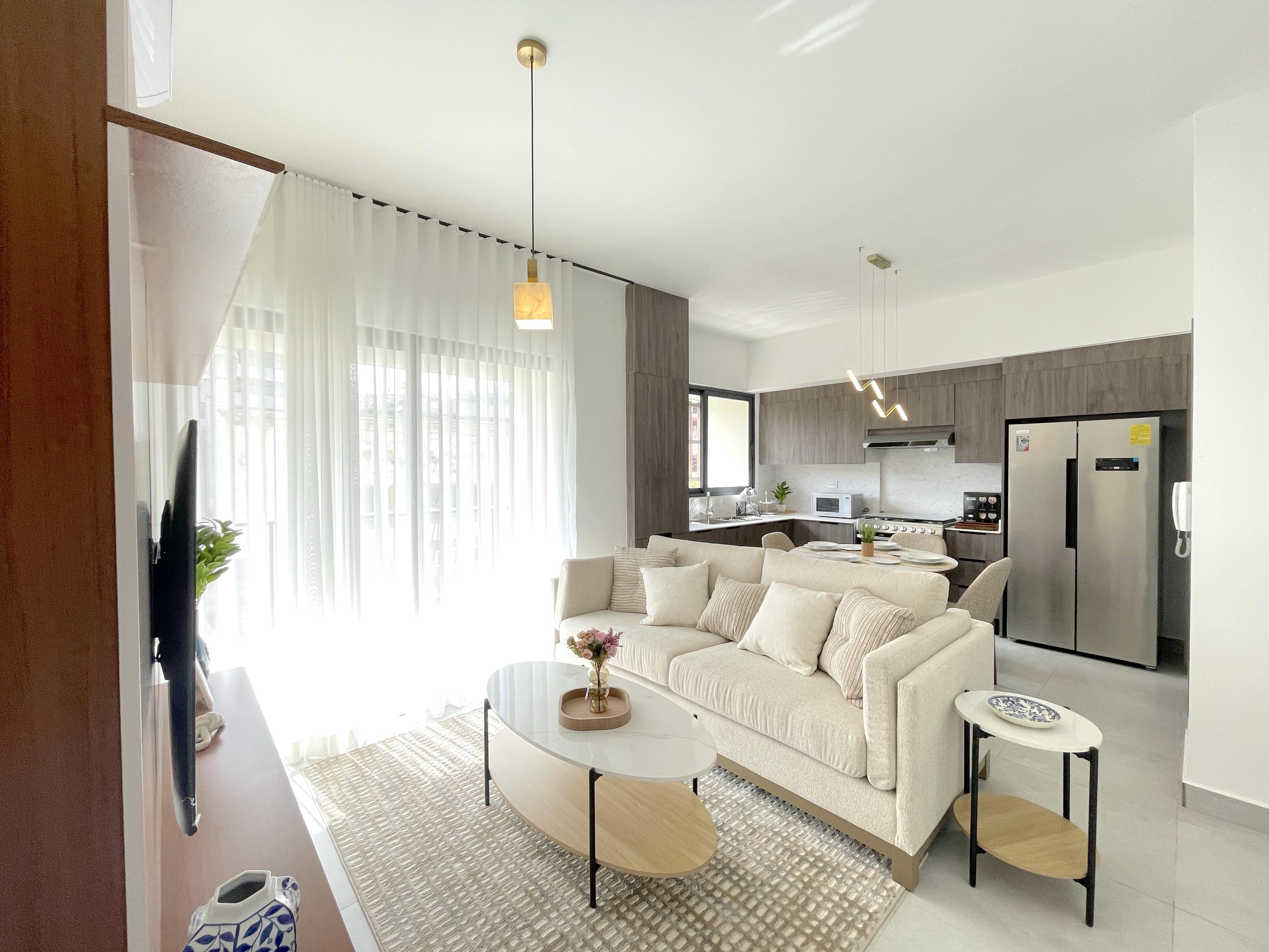 Apartamento amoblado en Alquiler de 1 Habitación en Naco, Santo Domingo