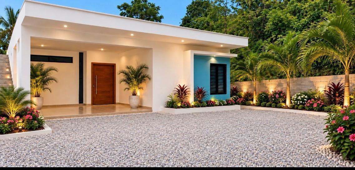 Casa independiente de 3 habitaciones con potencial para segundo nivel en Las Terrenas