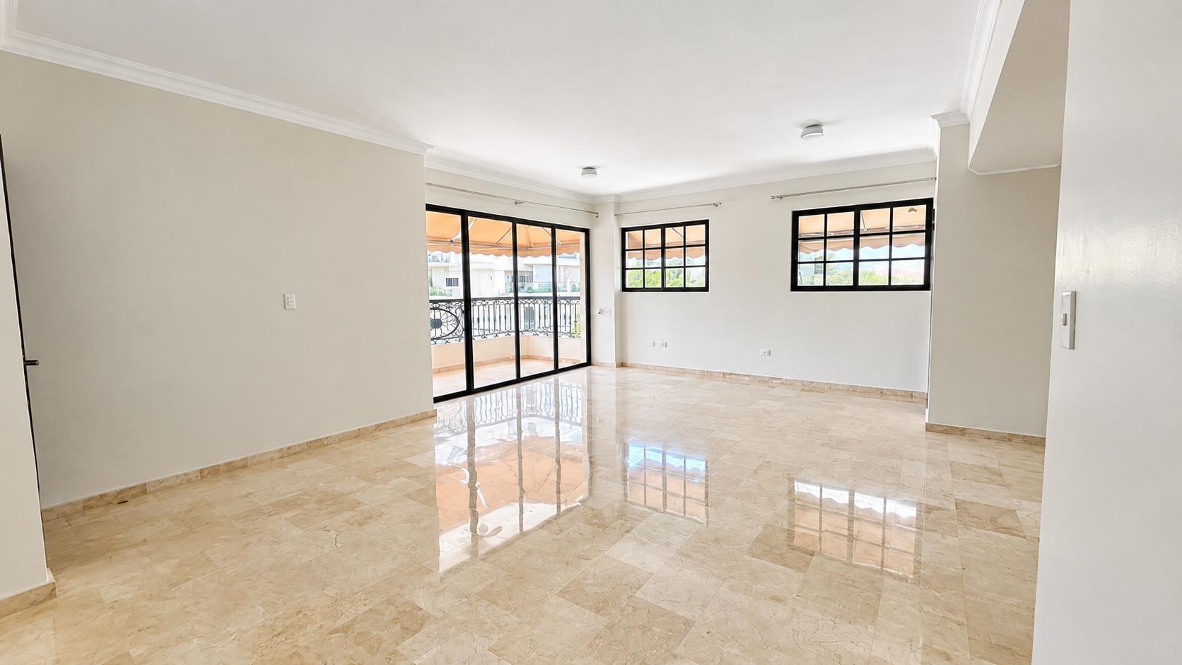 Apartamento en alquiler Bella Vista | 228 m² | 3 hab. | 2 parqueos