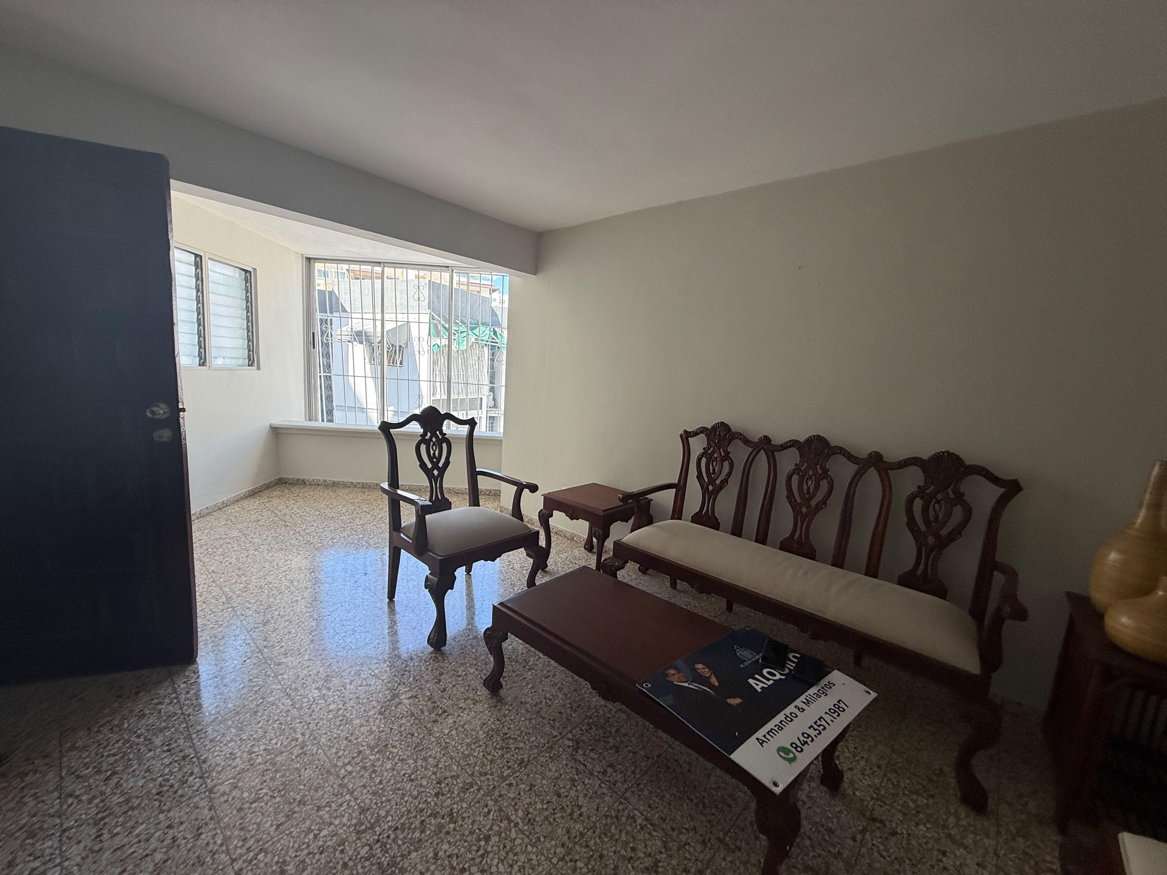 Apartamenro en alquiler en Evaristo Morales