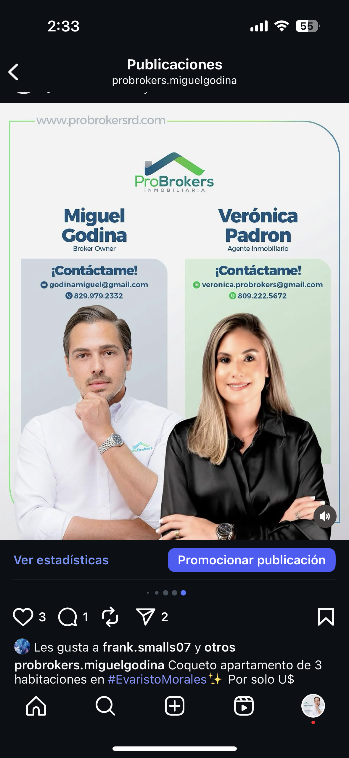 Miguel Godina-Verónica Padron Godina